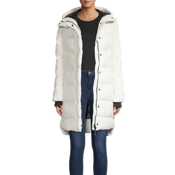Canada Goose White Allison Small Down Jacket